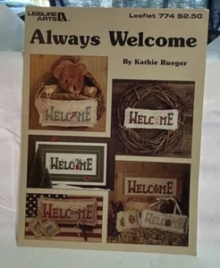 Leisure Arts Faltblatt 774 Always Welcome - Bild 1 von 2