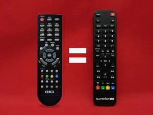 Mando a Distancia REEMPLAZABLE para TV LED OKI // Modelo TV: B24E-LED1 - Imagen 1 de 1