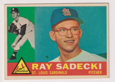 1960 Topps Set-Break #327 Ray Sadecki EX-EXMINT Cardinals - Image 1 of 2