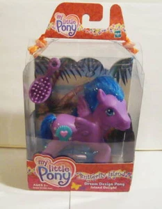 My Little Pony BUTTERFLY ISLAND DREAM DESIGN ISLAND DELIGHT IN BOX - Picture 1 of 2