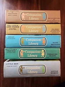 Companion Library Classics Books x 5 (Two Stories In Each) 1963 VG Vintage - Bild 1 von 23