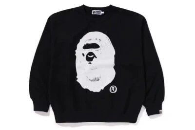 38471 Joshua Vides APE HEAD CREWNECK black L - Image 1 of 2