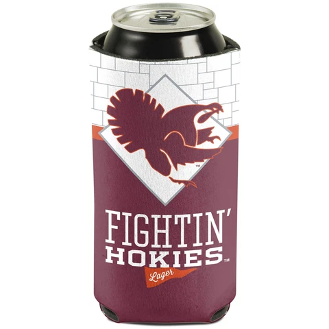 WinCraft Virginia Tech Hokies 16oz. Hardywood Lager Enjoy Responsibly Can Cooler Cover