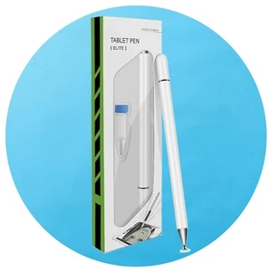 White Fine Tip Professional Stylus Pencil for Amazon Fire MAX/HD 7/8/10/11 - Picture 1 of 8