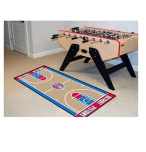 "FANMATS Detroit Pistons NBA Court Runner 24"" X 44""" - Imagen 1 de 5