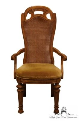 BERNHARDT MUEBLES Brazo de comedor trasero bastón estilo neoclásico italiano estilo toscano Ch... Foto 1 de 4