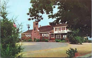 PostcardcTuckahoe Inn Egg Harbor Bay New Jersey Chrome - Picture 1 of 2