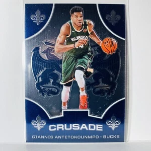 2019-20 Panini NBA Chronicles Crusade Giannis Antetokounmpo Milwaukee Bucks #528 - Picture 1 of 2