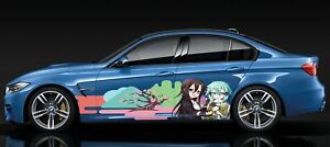 Anime Girls Stickers, Anime Car vinyl decal, One Piece Car Decal, Manga decal