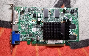 256MB HP 5187-7626 ATi Radeon RV370LE/TD DVI / VGA / V-Out PCI-e Graphics Card - Picture 1 of 2