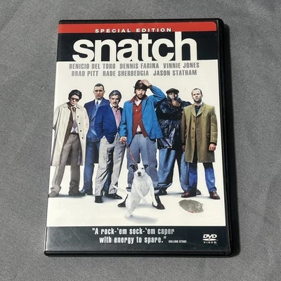 Snatch DVD 2001 Special Edition Brad Pitt - Image 1 of 3