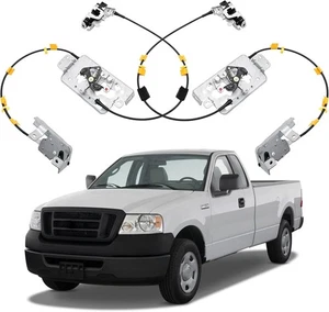 US For Ford F-150 04-08 8L3Z18264A01B with Cable Rear Door Latch Pair LH+RH - Picture 1 of 7
