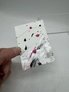 Käfer ACEO 2/9 Midnight Spills Sammlung Mini Kunst Karte Malerei Acryl Fisch - Bild 1 von 3
