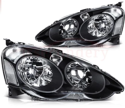Pair Headlights Assembly For 2002-2004 Acura RSX 2.0L l4 (DC5) AC2519101 - Image 1 of 4