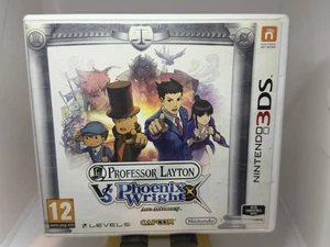 Professor Layton vs Phoenix Wright (3DS) – Complete w/ Case & Manual – Tested - Picture 1 of 4