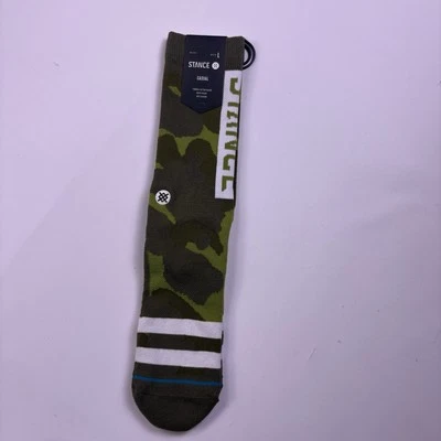 Calcetines Stance Para Hombres Informales OG Verde Oliva Camuflados Algodón Talla L Zapato 9-13 Foto 1 de 4
