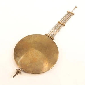 Gustav Becker German Wall Clock Pendulum bob 7.8 oz. 13 in tall - XC144 - Picture 1 of 2