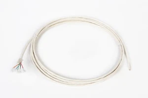 10 Ft 22AWG AWG Shielded Silver Plated PTFE Wire Twisted Pair 19 strand Cable. - Picture 1 of 3