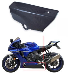 Real Carbon Fiber Race Belly Pan Lower Fairing For Yamaha YZF R1 R1M 2020-2024 - Picture 1 of 6