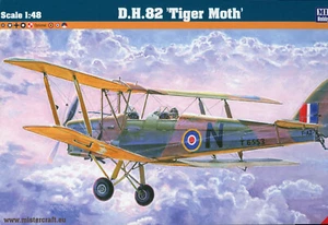 WWII Schulflugzeug D.H.82 "Tiger Moth" # Maßstab 1:48 # MISTERCRAFT E-42 - Picture 1 of 6