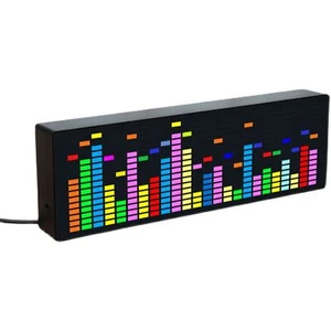 Music Spectrum Indicator VU Meter RGB Audio Level Display Amplifier Board - Picture 1 of 11