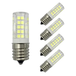 5pcs E17 Intermediate Base C9 LED bulb 64-2835 SMD Ceramics Light 5W 110V Lamp H - Picture 1 of 11