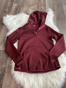 Columbia hooded fleece pullover size M