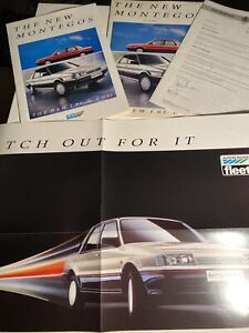 Austin The New Montego Fleet Operators Car Sales Brochure 1987 POSTER FREE POST