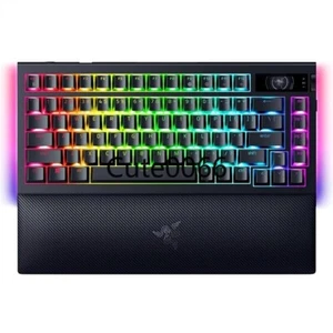 Razer BlackWidow V4 Pro 75% Wireless Mechanical Gaming Keyboard W/ Wrist Rest - Picture 1 of 6