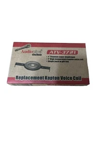 ATV-3721 Audiopipe Repuesto KAPTON Bobina de Voz 1" TITANIO TWEETER ATR3721 Op - Imagen 1 de 3