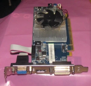 ATI Radeon HD5450 512MB DDR3 PCI Express x16 DVI VGA HDMI Video Graphics Card - Picture 1 of 3