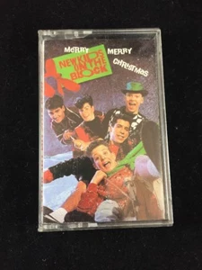 New Kids On The Block Merry Merry Christmas Album Audio Cassette Tape NKOTB XMAS - Picture 1 of 6