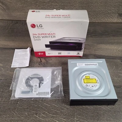 Genuine LG Electronics GH24NSB0 24x Super Multi DVD Writer SATA - Image 1 of 4
