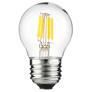 Sunlite 8045 LED Vintage G16 Globe 3W (25W Equal) 120V Medium E26 2200K Dimmable - Picture 1 of 2