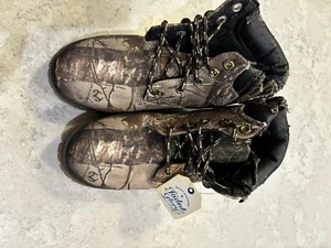 Faded Glory size childrens 11 camoflague trucker boots - Picture 1 of 4