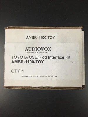 NOVO Audiovox AMBR-1100TOY MediaBridge para Toyota - Imagem 1 de 4