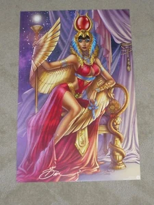 Comikaze Con 2017 - Divinica impresión artística ilimitada firmada por Dawn Mcteigue 11x17 - Imagen 1 de 1