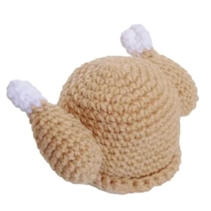 Turkey Hat Roasted Turkey Christmas Thanksgiving Gift Funny Decor for Adult Baby - Picture 1 of 8