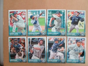 2015 Topps TEAM SET Seattle Mariners 22 cards - Picture 1 of 6