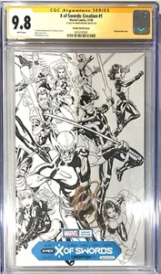 X Of Swords: Creation #1 (1:100) Sketch Variant CGC SS 9.8 Signed by Mark Brooks - Picture 1 of 3