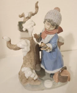 Lladro "Winter Frost" Porzellan Figur Retired #5287 Top Zustand 1985 - Bild 1 von 13