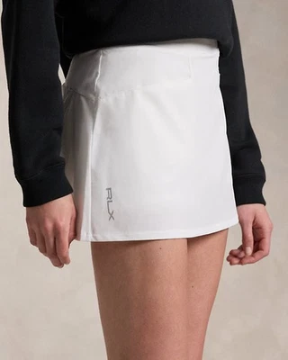 🌸 RLX Ralph Lauren Blanco Plisado 4 Vías Elastizado Golf Tenis Skort Niñas Talla 5 Nuevo con Etiquetas Foto 1 de 4