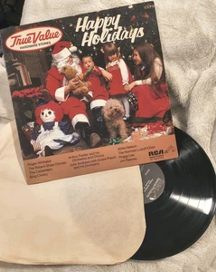 Collectible VG+ Vtg/1984 TRUE VALUE Happy Holidays/Christmas Album Vol.19 Vinyl - Picture 1 of 3