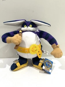 Peluche Sonic the Hedgehog Big the Cat nuovo con etichette licenza ufficiale SEGA Great Eastern - Foto 1 di 7