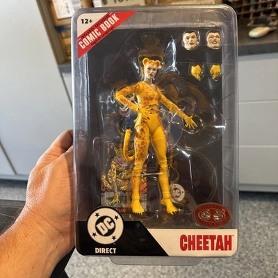 Libro de historietas DC Direct Cheetah McFarlane Platinum Red Toys Page Punchers Wave 10 Foto 1 de 4