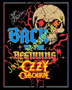 Ozzy Osbourne back to the beginning. SIGNED BY THE ARTIST. - Picture 1 of 8
