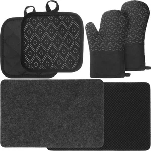 Hitzebeständige Matte Heizmatte Für Den Küchentisch Küchenhandschuhe - Bild 1 von 11