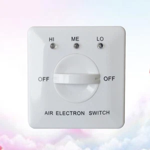 Fan Coil Switch Control Air Conditioning Button Controller Three-speed - Afbeelding 1 van 11