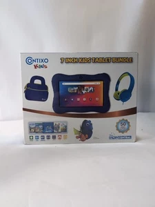 Contixo Kids Tablet Bundle - Tablets and & Headphone, Blue  - Picture 1 of 2