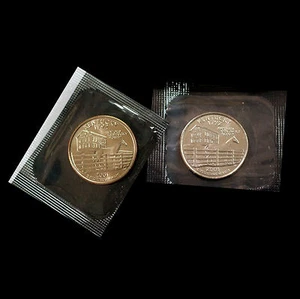 2001 P+D Kentucky BU Washington Statehood Mint Quarter Set in Mint Cellophane - Picture 1 of 2
